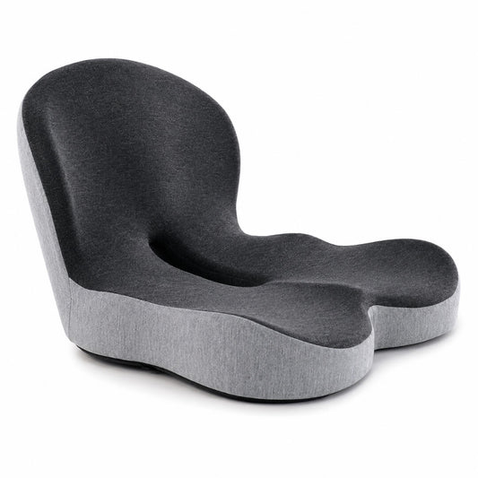 Ergonomic Memory Foam Seat Cushion | Back & Tailbone Support