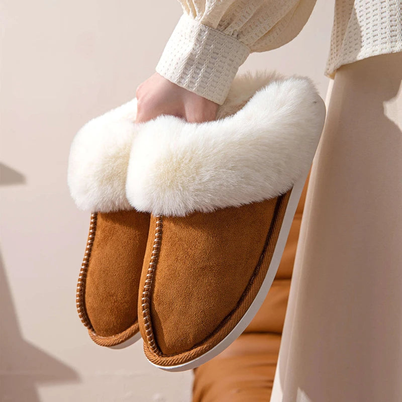 Women's Soft Fur Slippers
