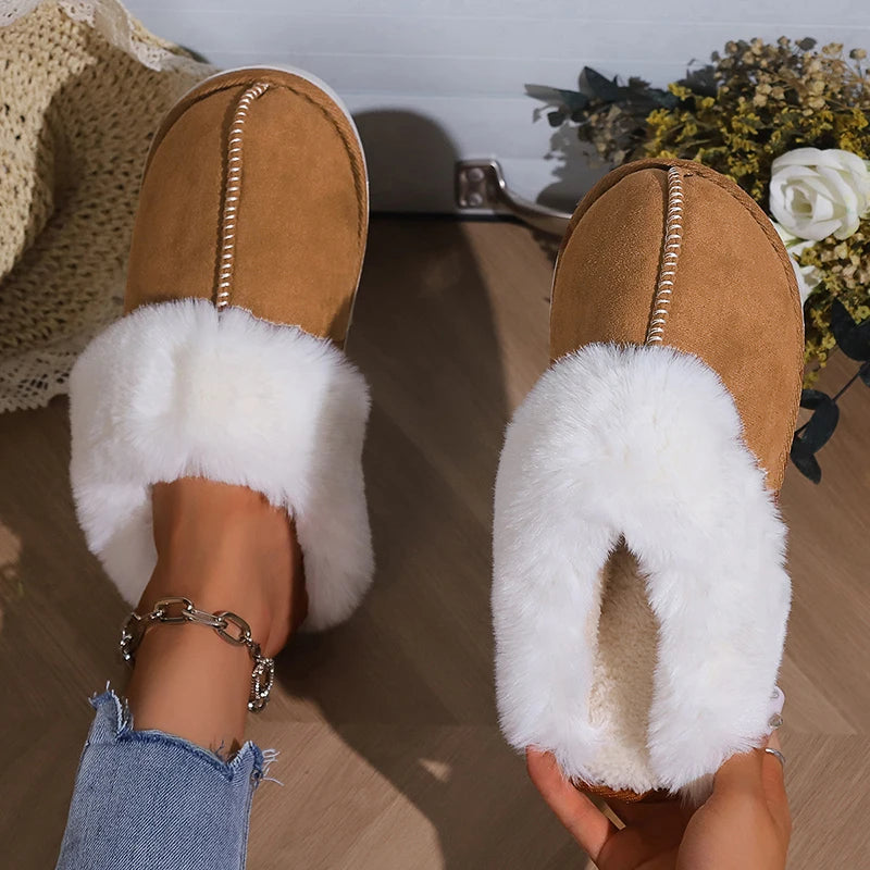Women's Soft Fur Slippers
